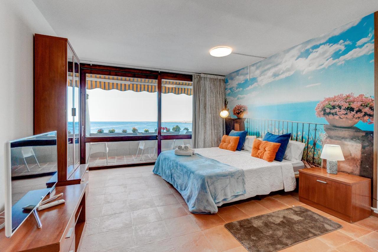 Apto 143 Wonderful Sea View Apartment With Swimming Pool Arona  Exterior photo